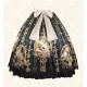 Foxs Feathers Gold Skeleton Skirt(Leftovers/Full Payment Without Shipping)